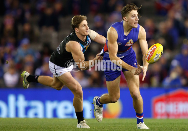 AFL 2015 Rd 19 - Western Bulldogs v Port Adelaide - 394245
