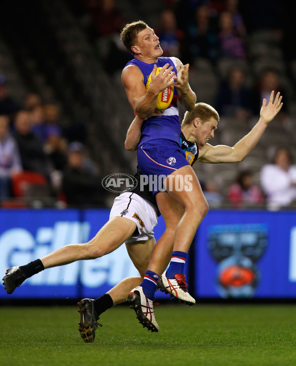 AFL 2015 Rd 19 - Western Bulldogs v Port Adelaide - 394406