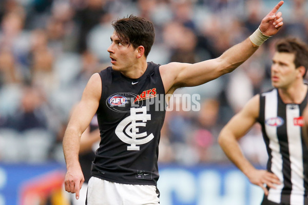 AFL 2015 Rd 19 - Collingwood v Carlton - 394500