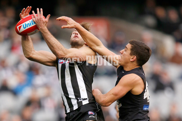 AFL 2015 Rd 19 - Collingwood v Carlton - 394498