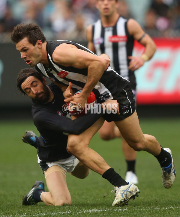 AFL 2015 Rd 19 - Collingwood v Carlton - 394280