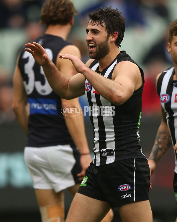 AFL 2015 Rd 19 - Collingwood v Carlton - 394688