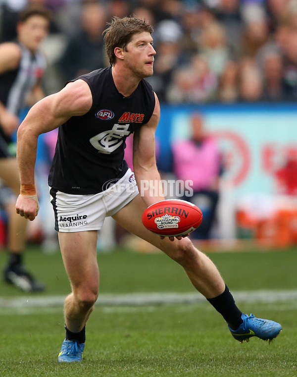 AFL 2015 Rd 19 - Collingwood v Carlton - 394680