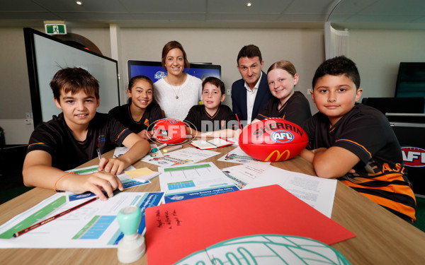 AFL 2022 Media - AFL Schools Launch Event 261022 - A-431666