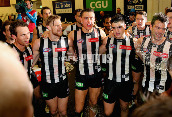 AFL 2015 Rd 19 - Collingwood v Carlton - 394351