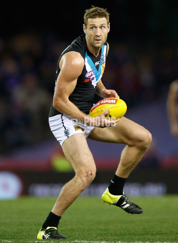 AFL 2015 Rd 19 - Western Bulldogs v Port Adelaide - 394438