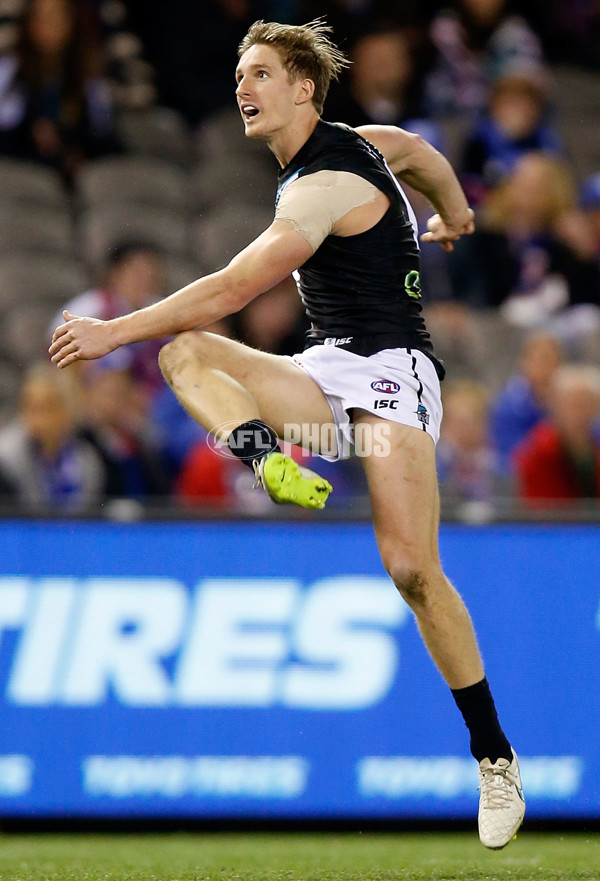 AFL 2015 Rd 19 - Western Bulldogs v Port Adelaide - 394225
