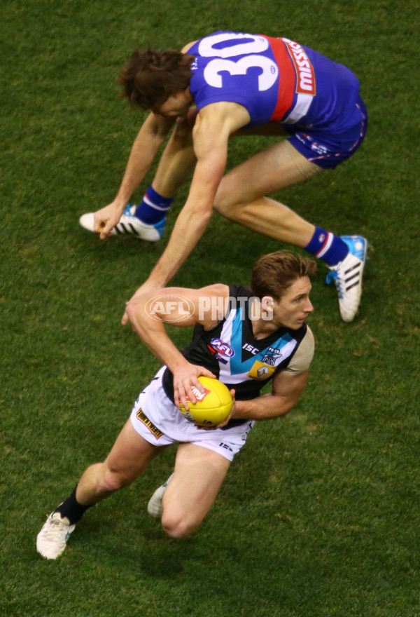 AFL 2015 Rd 19 - Western Bulldogs v Port Adelaide - 394284