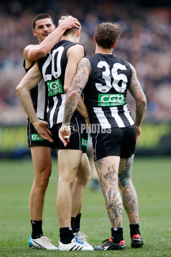 AFL 2015 Rd 19 - Collingwood v Carlton - 394191