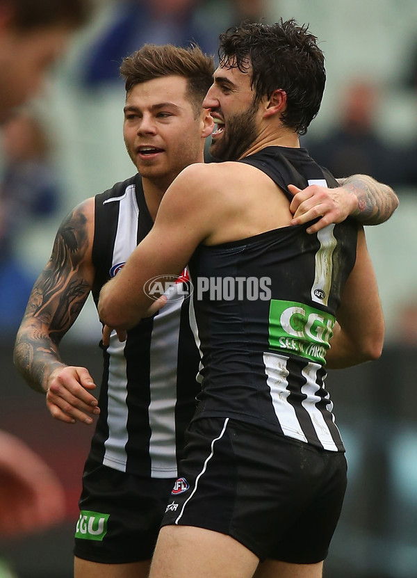 AFL 2015 Rd 19 - Collingwood v Carlton - 394244