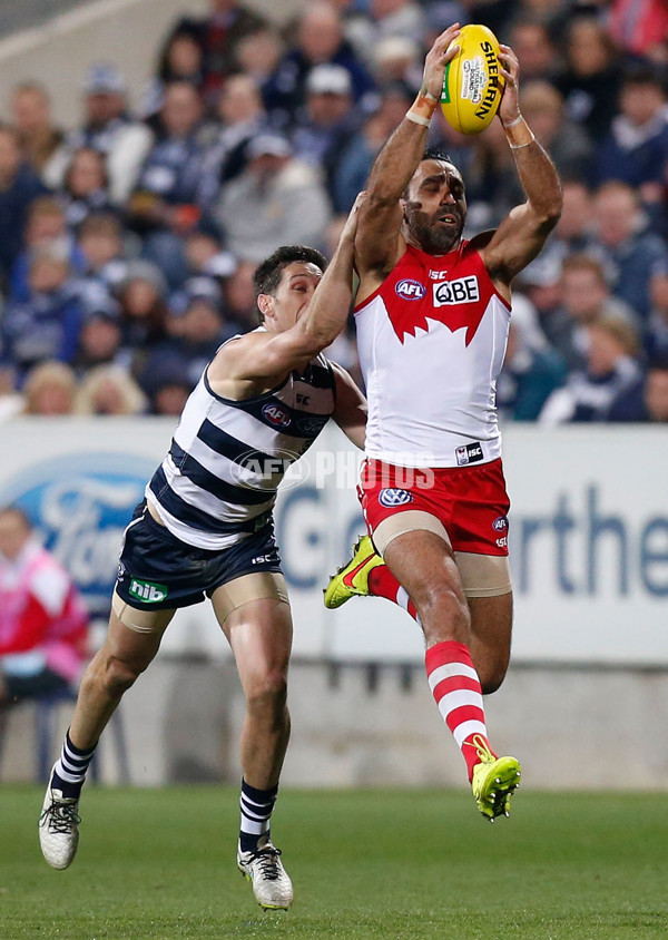 AFL 2015 Rd 19 - Geelong v Sydney - 394917