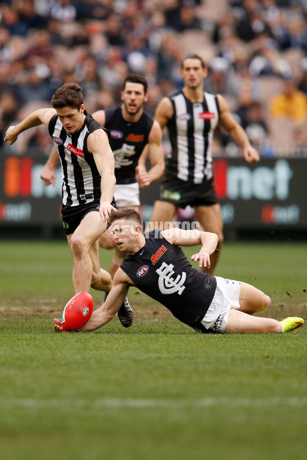 AFL 2015 Rd 19 - Collingwood v Carlton - 394286