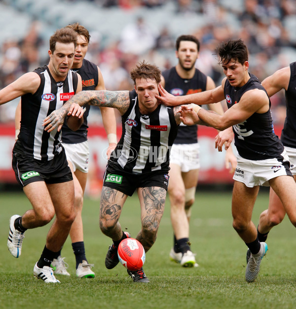 AFL 2015 Rd 19 - Collingwood v Carlton - 394341