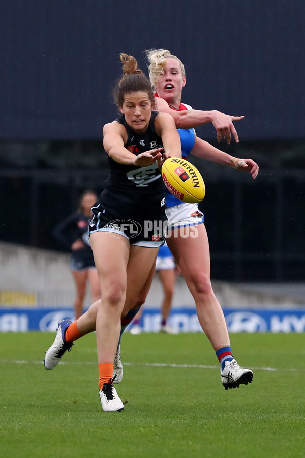 AFLW 2022 S7 Round 10 - Carlton v Western Bulldogs - A-458822