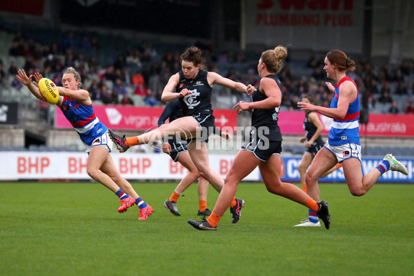 AFLW 2022 S7 Round 10 - Carlton v Western Bulldogs - A-468367