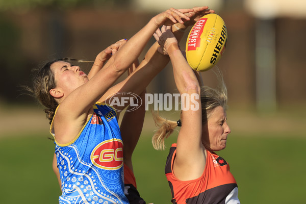 AFLW 2022 S7 Round 10 - GWS v Gold Coast - A-498758