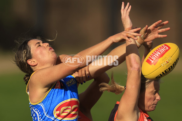AFLW 2022 S7 Round 10 - GWS v Gold Coast - A-503861