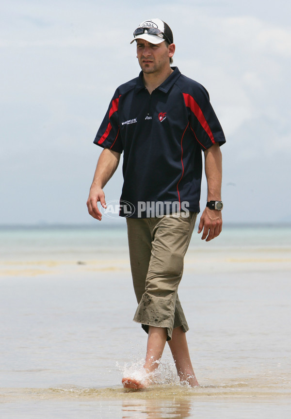 AFL 2005 Media - Melbourne Demons Troy Broadbridge Memorial Trip - 56768