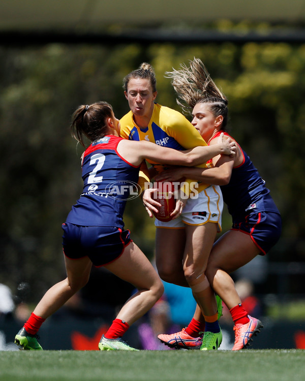 AFLW 2022 S7 Round 10 - Melbourne v West Coast - A-505064