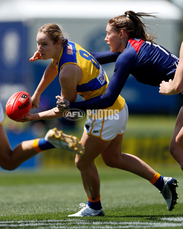 AFLW 2022 S7 Round 10 - Melbourne v West Coast - A-506322