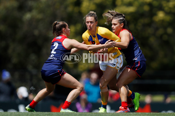 AFLW 2022 S7 Round 10 - Melbourne v West Coast - A-506359