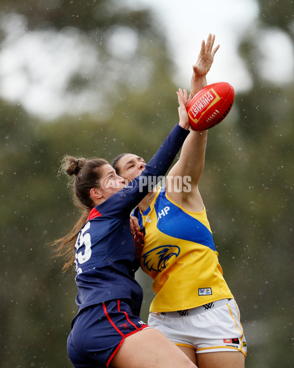 AFLW 2022 S7 Round 10 - Melbourne v West Coast - A-506361