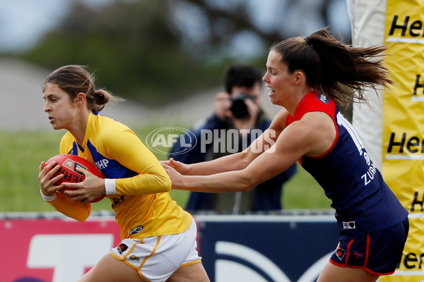 AFLW 2022 S7 Round 10 - Melbourne v West Coast - A-506387