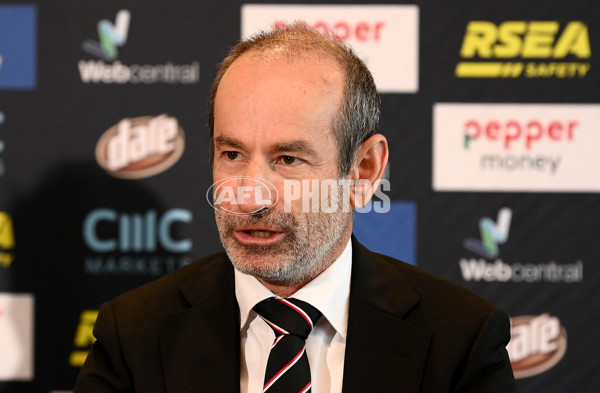 AFL 2022 Media - St Kilda Media Opportunity - A-510127