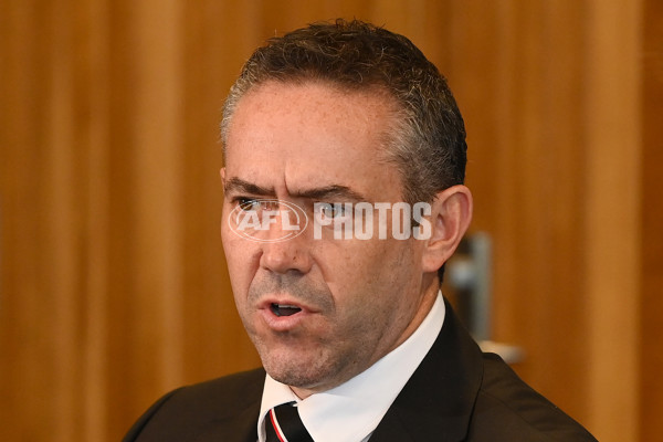AFL 2022 Media - St Kilda Media Opportunity - A-511323