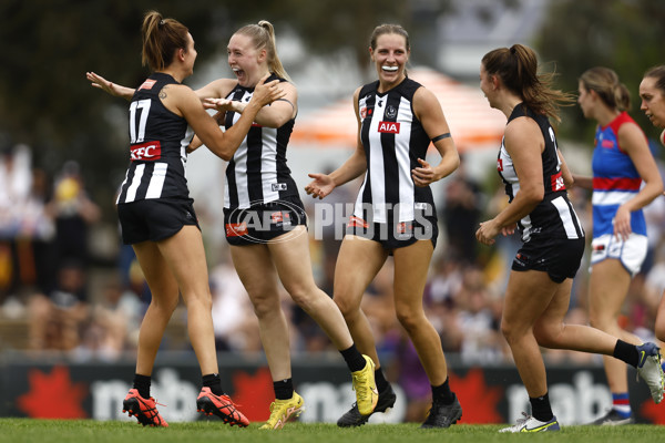 AFLW 2022 S7 Second Elimination Final - Collingwood v Western Bulldogs - A-518163