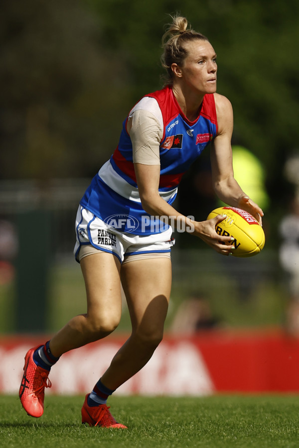 AFLW 2022 S7 Second Elimination Final - Collingwood v Western Bulldogs - A-518229