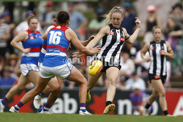 AFLW 2022 S7 Second Elimination Final - Collingwood v Western Bulldogs - A-522614