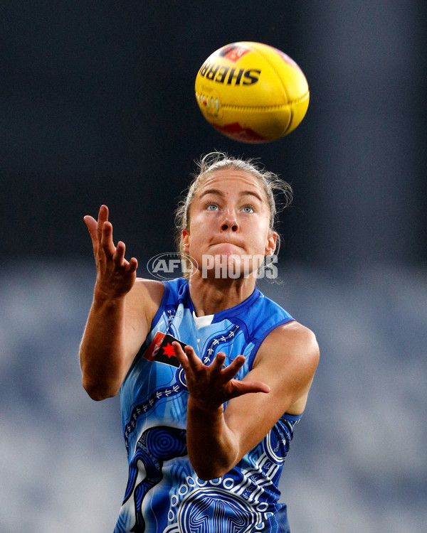 AFLW 2022 S7 First Elimination Final - Geelong v North Melbourne - A-522639