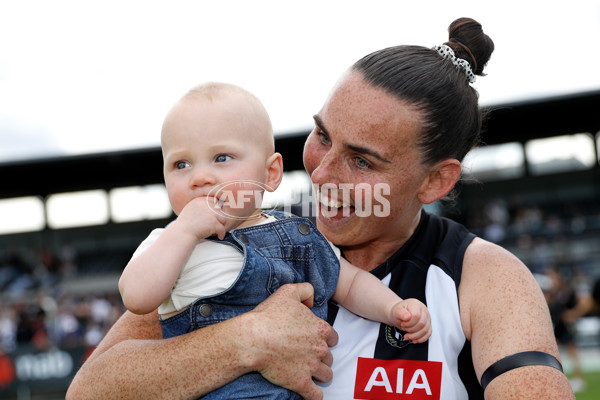AFLW 2022 S7 Second Elimination Final - Collingwood v Western Bulldogs - A-527338