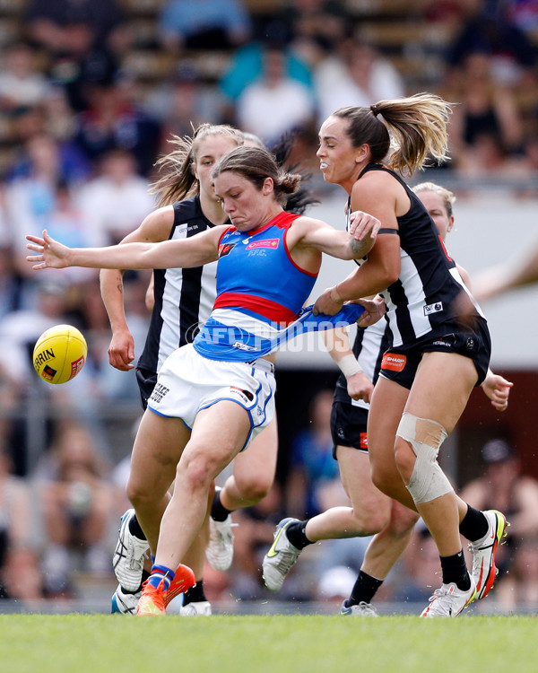 AFLW 2022 S7 Second Elimination Final - Collingwood v Western Bulldogs - A-527395