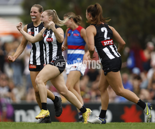 AFLW 2022 S7 Second Elimination Final - Collingwood v Western Bulldogs - A-529060