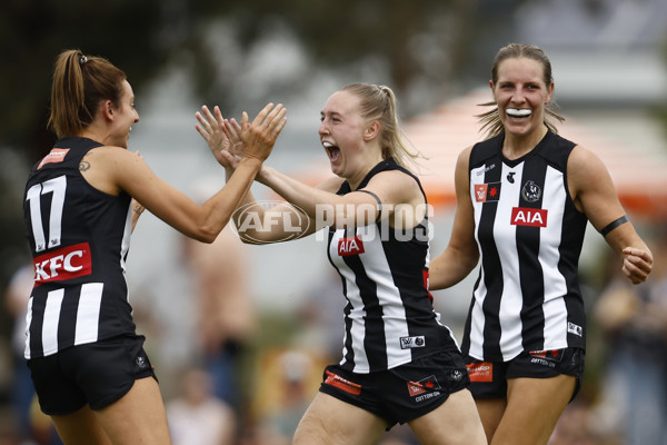 AFLW 2022 S7 Second Elimination Final - Collingwood v Western Bulldogs - A-529138