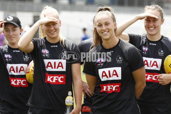 AFLW 2022 S7 Second Elimination Final - Collingwood v Western Bulldogs - A-529613