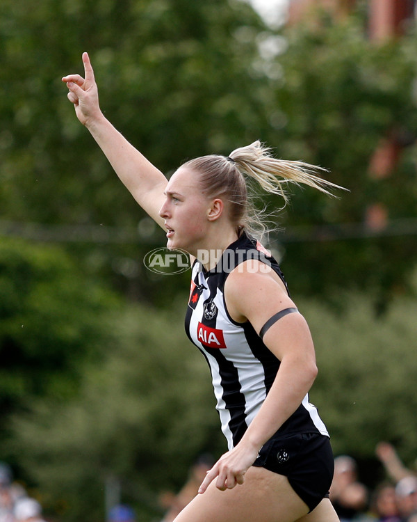 AFLW 2022 S7 Second Elimination Final - Collingwood v Western Bulldogs - A-529635