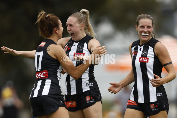 AFLW 2022 S7 Second Elimination Final - Collingwood v Western Bulldogs - A-534414