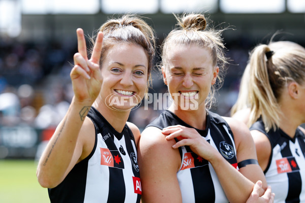 AFLW 2022 S7 Second Elimination Final - Collingwood v Western Bulldogs - A-535322