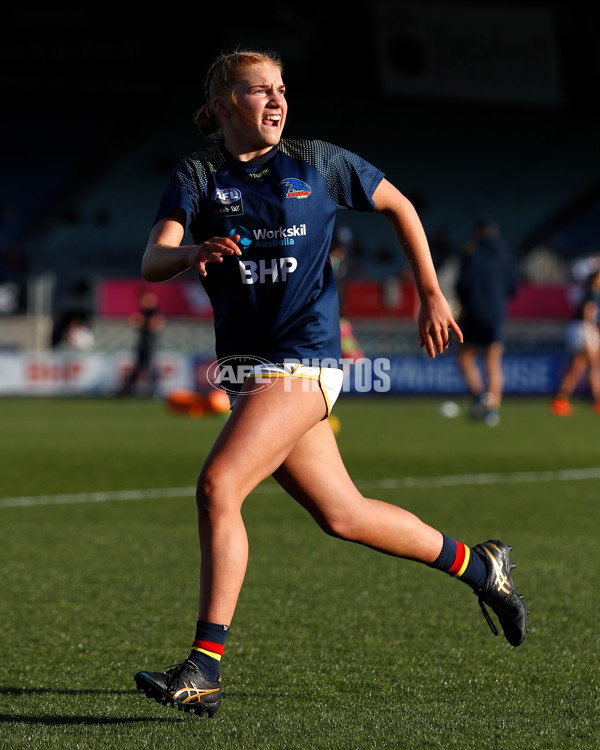 AFLW 2022 S7 Second Qualifying Final - Melbourne v Adelaide - A-543231