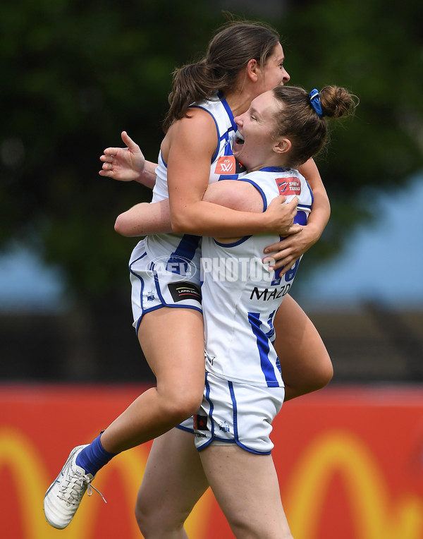 AFLW 2022 S7 First Semi Final - Richmond v North Melbourne - A-546484