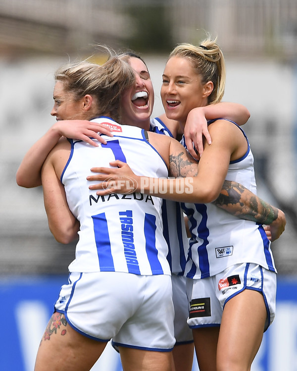 AFLW 2022 S7 First Semi Final - Richmond v North Melbourne - A-546496