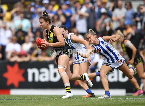 AFLW 2022 S7 First Semi Final - Richmond v North Melbourne - A-546502
