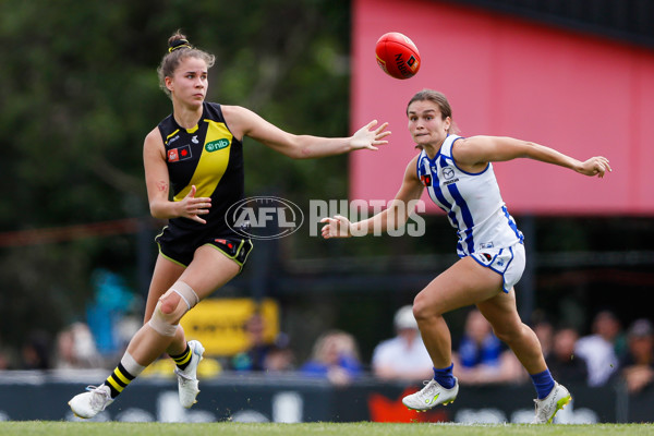 AFLW 2022 S7 First Semi Final - Richmond v North Melbourne - A-548553
