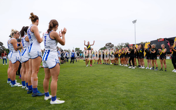 AFLW 2022 S7 First Semi Final - Richmond v North Melbourne - A-549178