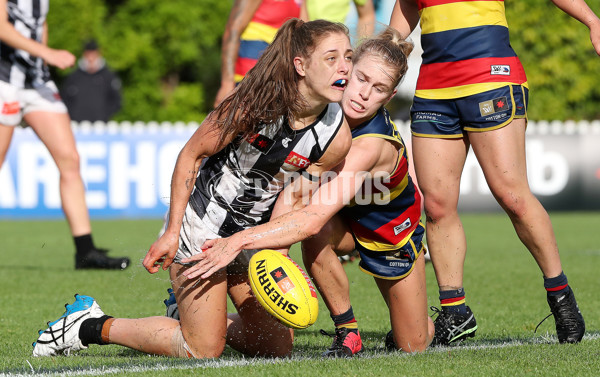 AFLW 2022 S7 Second Semi Final - Adelaide v Collingwood - A-554140