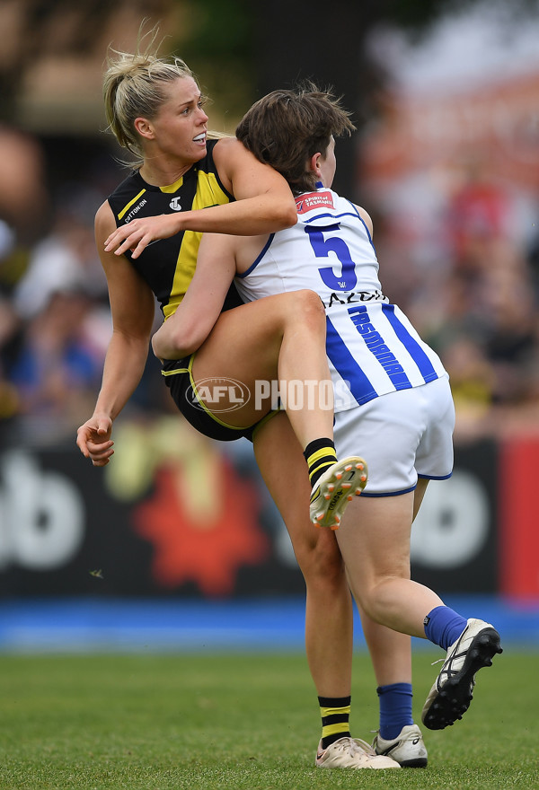 AFLW 2022 S7 First Semi Final - Richmond v North Melbourne - A-554395