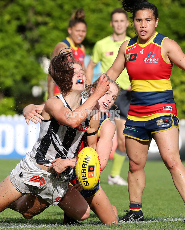 AFLW 2022 S7 Second Semi Final - Adelaide v Collingwood - A-554433